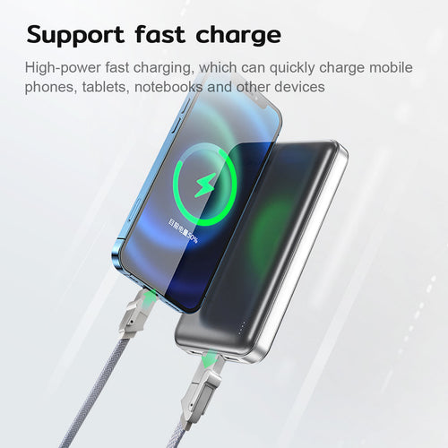 120W Fast Charge Data Cable Six-in-one For 15 PD27W Fast Charge Data Cable